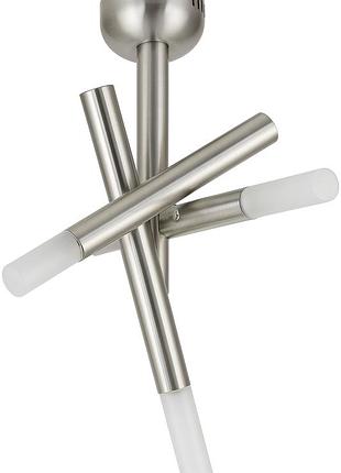 Потолочный светильник paulmann gala traversa 3x10w, e14, 230v на три лампы, люстра металлическая серебристая