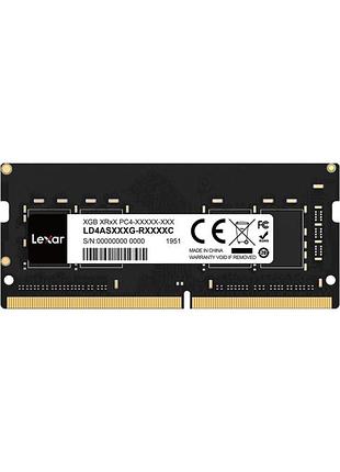 Lexar sodimm ddr4 8gb 3200 mhz 260-pin для ноутбука cl22 1.2v