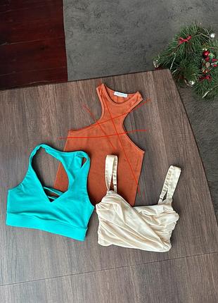 💥 великий розпродаж 💥 2 топи xs розміру одним лотом
