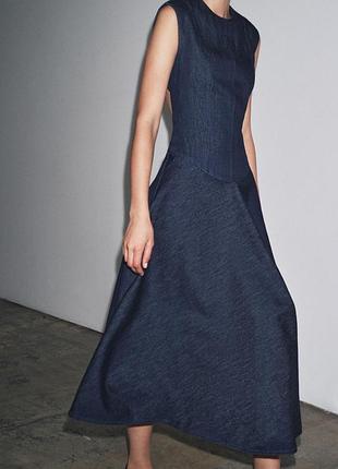 Нова джинсова сукня zara