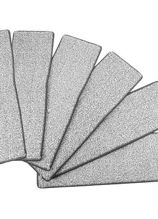 Запаска для швабры scratch cleaning mop автоматический отжим (yt-200) 6 шт