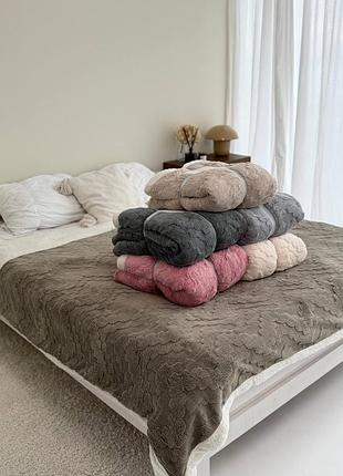 Плед на овчині євро