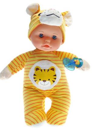 Пупс "snuggle doll" з музичним і світловим ефектом в кульку 1807t р.35см.