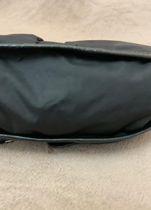 Вінтажна сумка-багет dkny nylon bag у стилі y2k (оригінал) 2