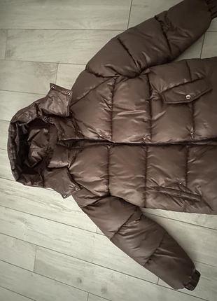 Куртка коричнева зимня