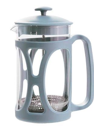 Френч-пресс maestro - 800мл x пластик небесный