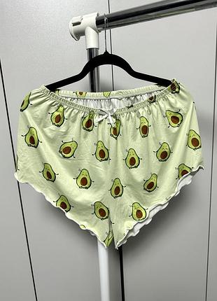 Домашні шортики авокадо піжама