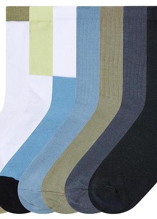 Носки высокие набор 7 пар для мальчика pepperts lycra® 464453 39-42 комбинированный