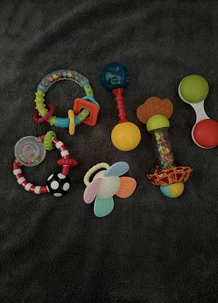 Набір брязкальця + гризунці