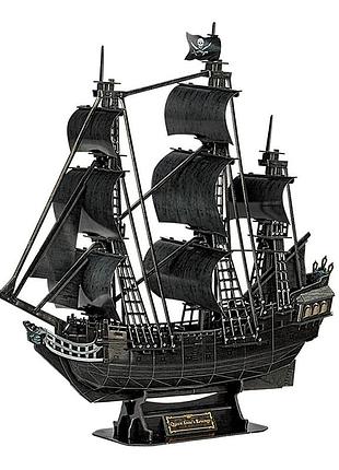 3d-пазл конструктор cubicfun корабль помста королеви ганні t4005h (180 деталей)
