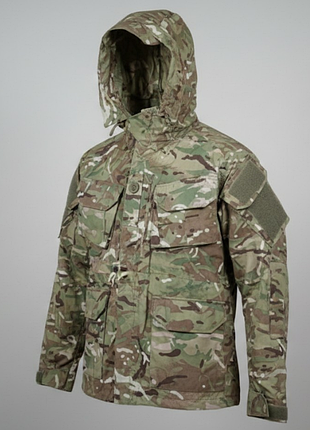 Британська армійська куртка-парка smock, combat, windproof у камуфляжі mtp (multi-terrain pattern).матеріал: вітрозахисна тканина (windproof)р: 160/88