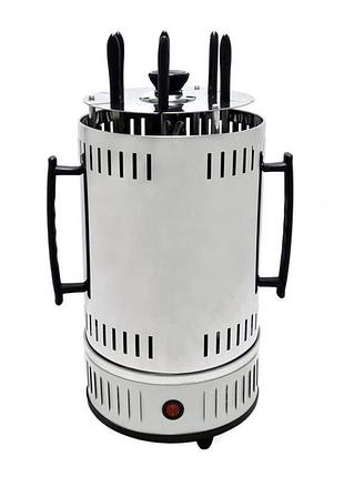 Шашлычница domotec ms-7782 нержавеющая сталь 1000 вт 6 шампуров sw-19