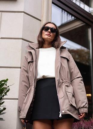 Парка куртка на кулиске