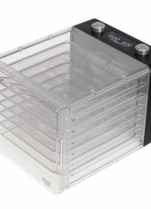 Сушилка для овощей и фруктов adler ad 6660 пищевой дегидратор vs-34
