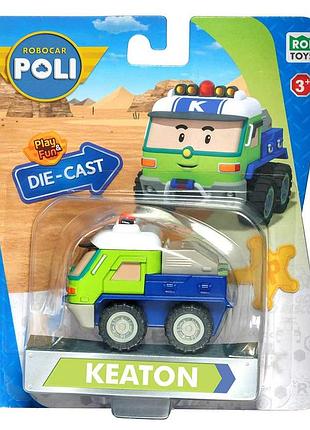 Металева колекційна машинка робокар кітон die cast