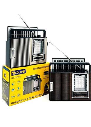 Радіоприймач bluetooth solar golon rx-251s