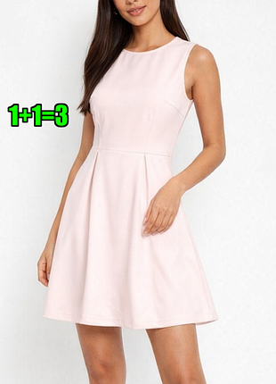 1+1=3 идеальное нарядное нежно-розовое платье, размер 48-50