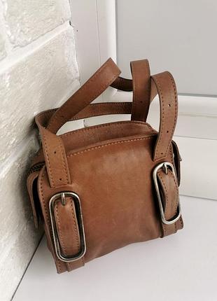 Красива жіноча сумка малятка з натуральної шкіри french connection