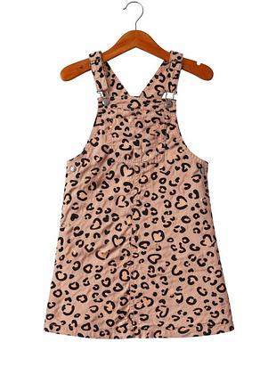 Трендовий котоновий сарафан лео, 6-7 років