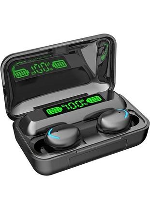 Бездротові сенсорні навушники з вбудованим power bank tws f9-5