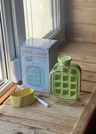 Лоток для криги з кришкою curling ly-942 – герметичний контейнер-форма