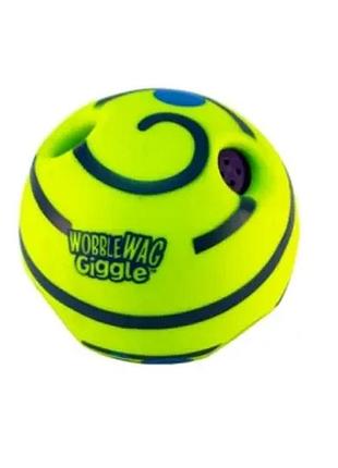 М'яч для гри із собакою wobble wag giggle