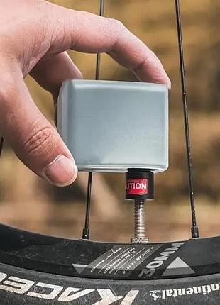 Портативний електричний насос rockbros as1 mini з високим тиском, з наконечником для вентиля fv/av, для дорожніх та гірських