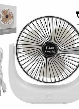 Портативний вентилятор настільний міні ручний portable fan and ly-853