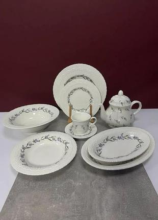 Столовий сервіз на 6 осіб 34 предмети dy06