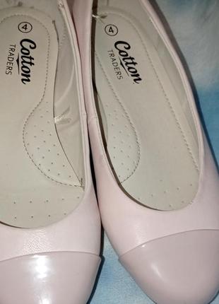 Фирменные туфли балетки cotton traders 36р