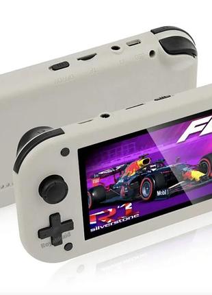 Портативная ретро консоль приставка sjgam boyhom m17 4,3-дюймовий ips-екран, psp, ps1, nes, 128 гб