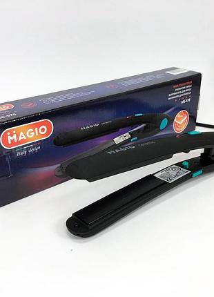 Выпрямитель для волос magio mg-576, гофре плойка утюжок для волос, профессиональный утюжок