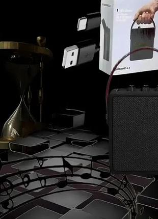 Бездротова bluetooth-колонка marshall stockwell bt w2/9147-портативна акустика