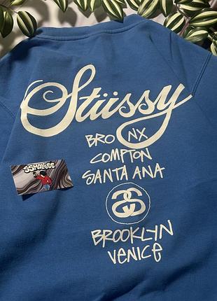 Оверсайз stussy світшот vintage s ecko unltd style 3