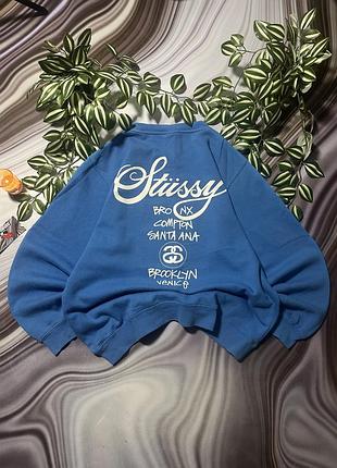 Оверсайз stussy світшот vintage s ecko unltd style 2