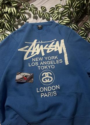 Оверсайз stussy світшот vintage s ecko unltd style 5