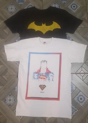 Футболки batman/superman