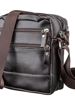 Сумка мужская shvigel 11142 коричневая