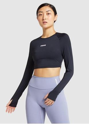 Топ с длинным рукавом gymshark, s