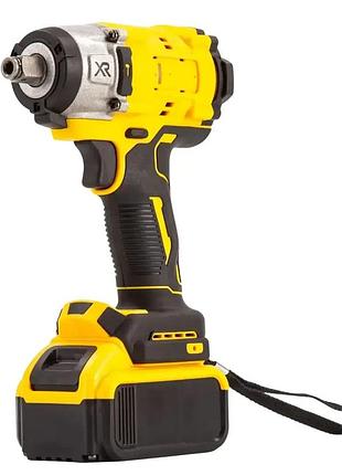Гайковерт акумуляторний 36v з 2 акб гайковерт ударний безщітковий гвинтоверт для авто