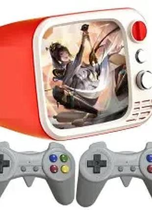 Ігрова портативна консоль h7 mini tv ретро з монітором 3.5" + два джойстики (740 ігор) salemarket