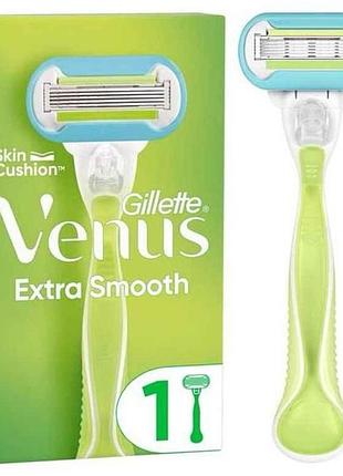 Станок для бритья 1шт экстра с уменной кассетой тм venus