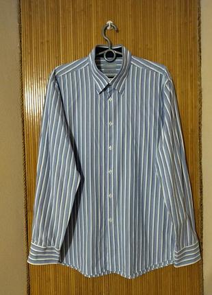 Чоловіча сорочка в смужку