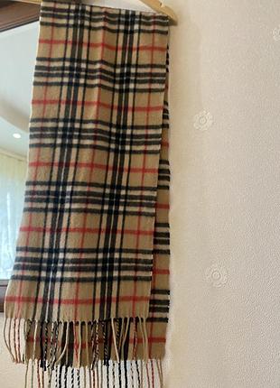 Класичний шарф в клітинку