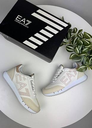 Мужские кроссовки от бренда emporio armani