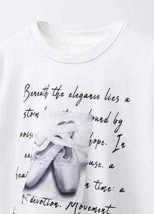 Лонгслив кофта реглан zara для девочки 3