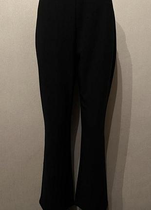 Штаны брюки стрейч как палаццо , мелкий рубчик