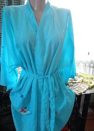 Халат кимано вискоза