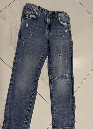 Джинси для хлопчика zara 122