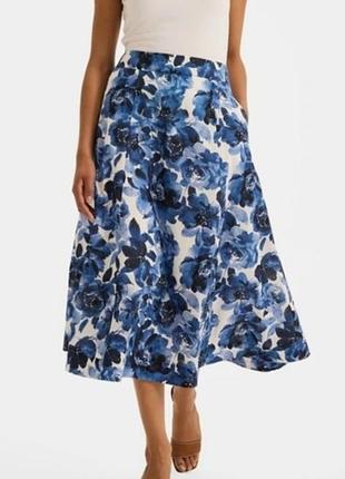 Ббрендовая женская юбка, размер 36,бренду laura ashley
